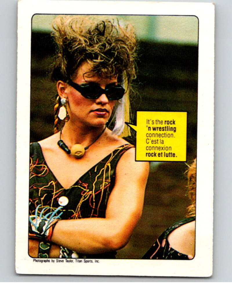 1985 O-Pee-Chee WWF #64 Wendi Richter   V65769 Image 1