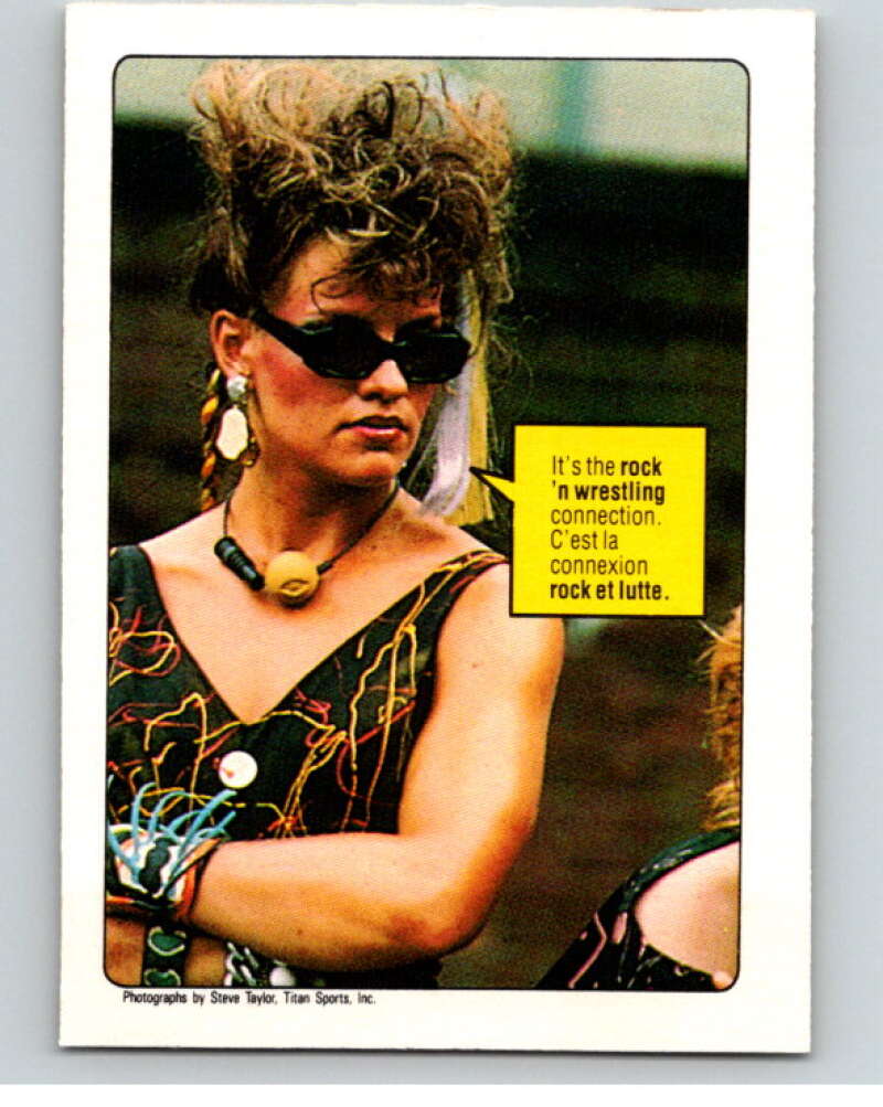 1985 O-Pee-Chee WWF #64 Wendi Richter   V65770 Image 1