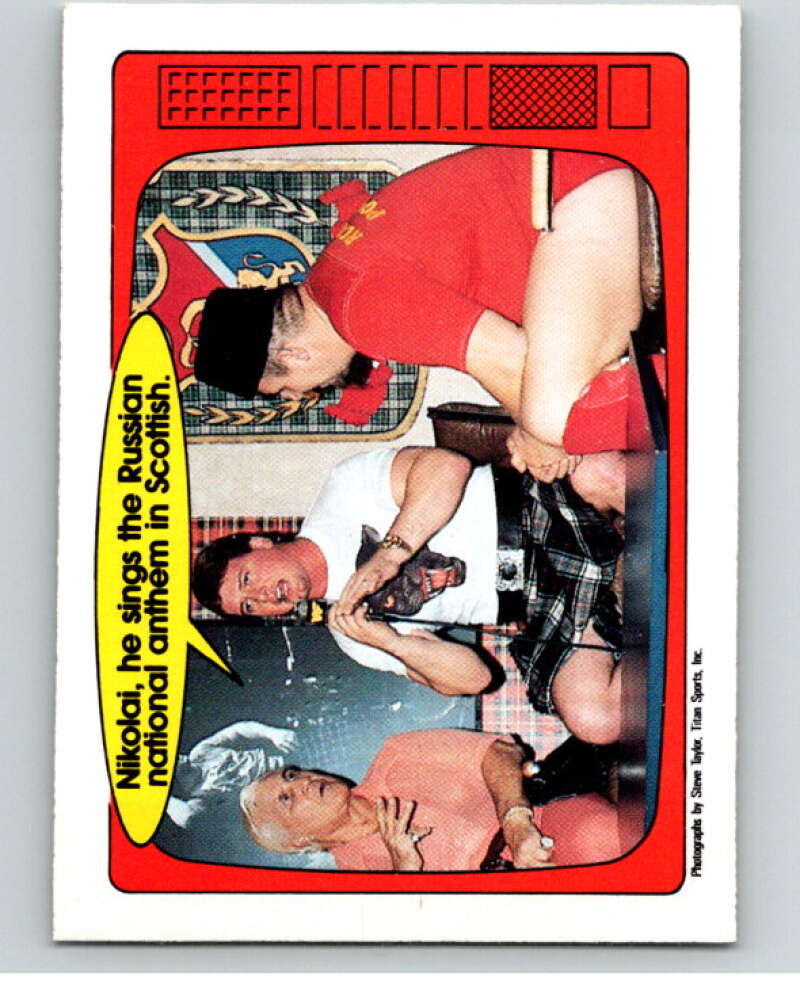 1985 O-Pee-Chee WWF Series 2 #59 Blassie/Piper/Volkoff   V65968 Image 1