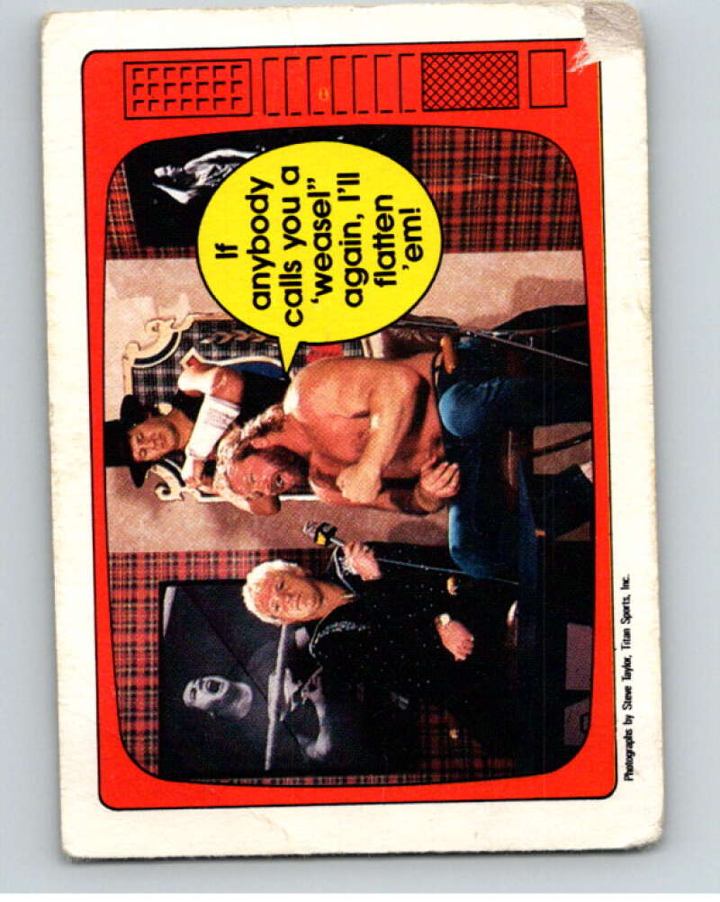 1985 O-Pee-Chee WWF Series 2 #65 Heenan/Studd/Orton   V65986 Image 1