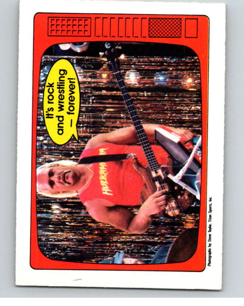 1985 O-Pee-Chee WWF Series 2 #66 Hulk Hogan   V65987 Image 1