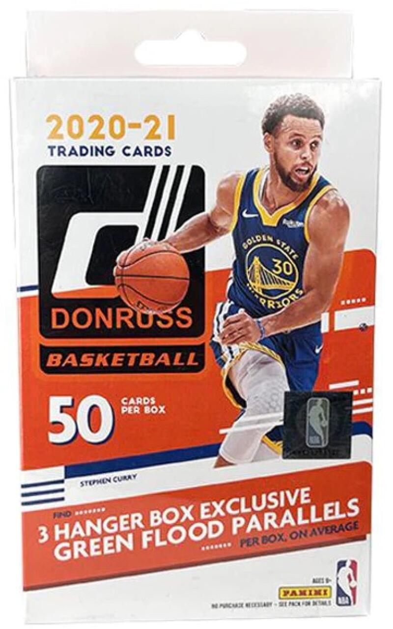 2020-21 Panini Donruss Basketball NBA Hanger Box - Bonus 3 Exclusives! Image 1