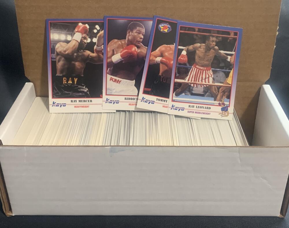 1991 Kayo Boxing Cards - Box Over 500 cards! - Lot #1 Image 1