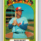 1972 O-Pee-Chee Baseball #110 Ron Hunt  Montreal Expos  V66171 Image 1