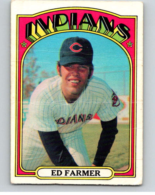 1972 O-Pee-Chee Baseball #116 Ed Farmer  Cleveland Indians  V66179 Image 1