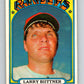 1972 O-Pee-Chee Baseball #122 Larry Biittner  Texas Rangers  V66193 Image 1