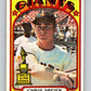 1972 O-Pee-Chee Baseball #165 Chris Speier  San Francisco Giants  V66242 Image 1