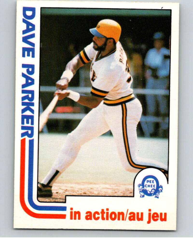 1982 O-Pee-Chee Baseball #41 Dave Parker IA  Pittsburgh Pirates  V66398 Image 1