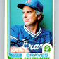 1982 O-Pee-Chee Baseball #115 Gaylord Perry  Atlanta Braves  V66402 Image 1