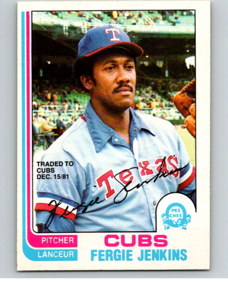 1982 O-Pee-Chee Baseball #137 Fergie Jenkins   V66404 Image 1