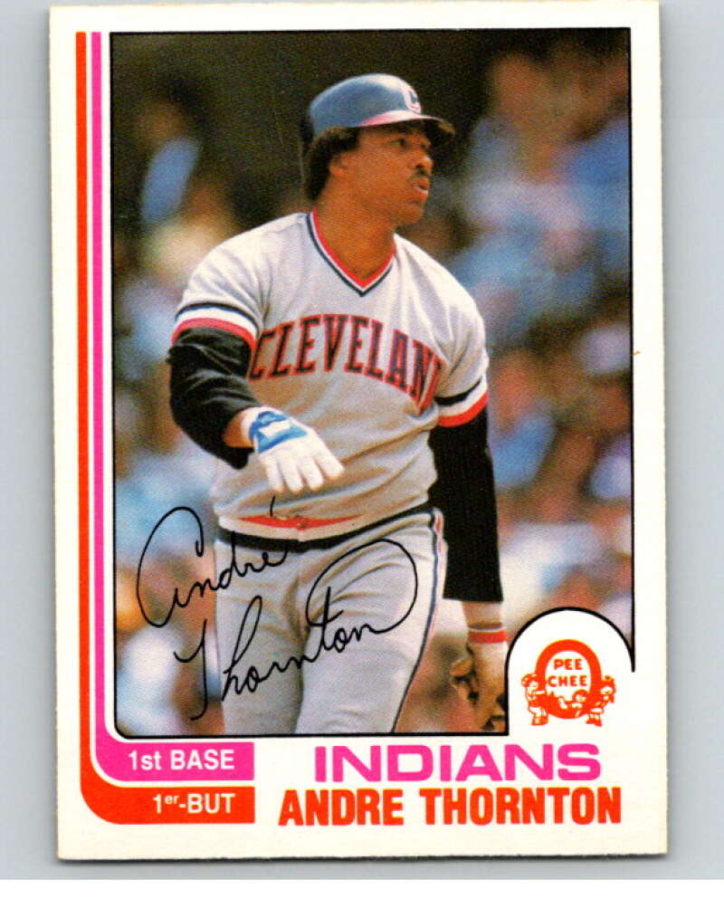 1982 O-Pee-Chee Baseball #161 Andre Thornton  Cleveland Indians  V66407 Image 1
