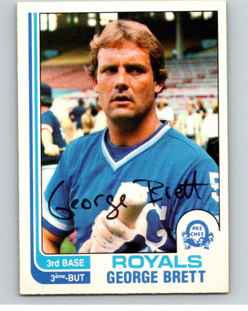 1982 O-Pee-Chee Baseball #200 George Brett  Kansas City Royals  V66418 Image 1