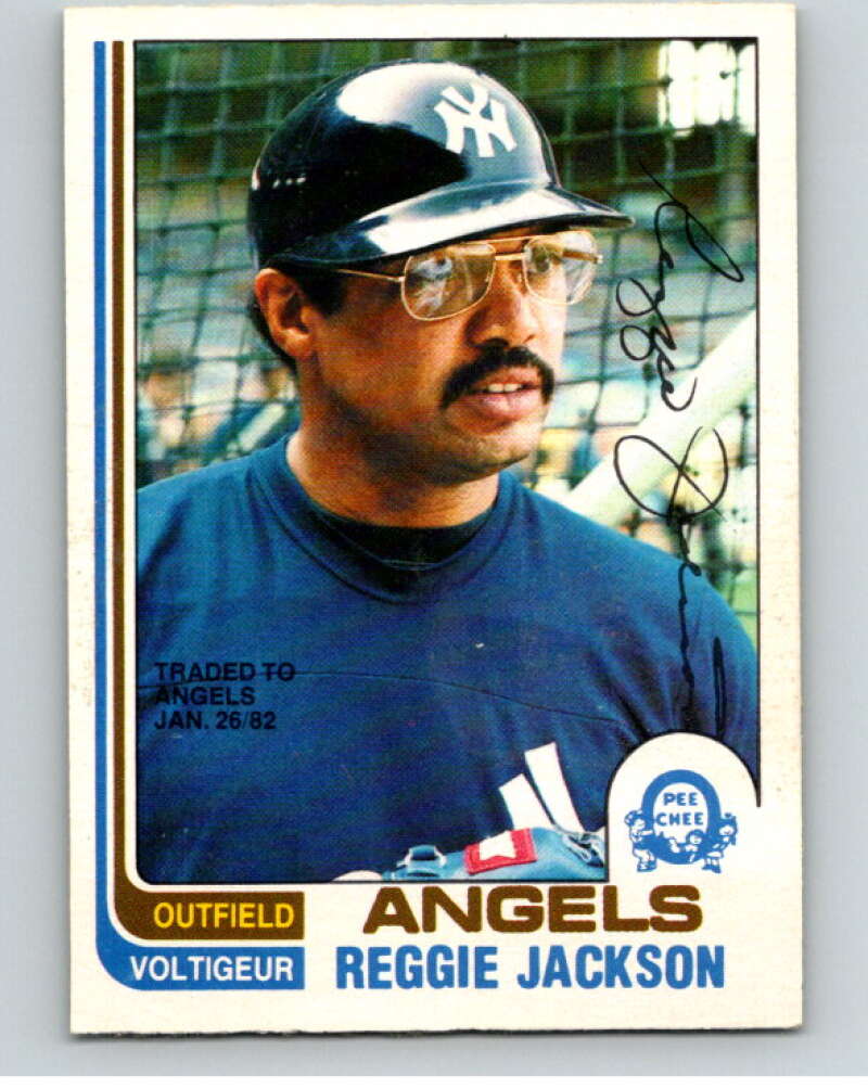 1982 O-Pee-Chee Baseball #300 Reggie Jackson   V66432 Image 1