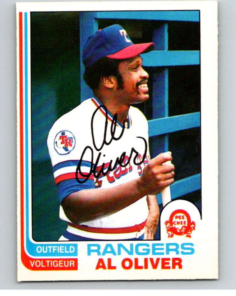 1982 O-Pee-Chee Baseball #326 Al Oliver  Texas Rangers  V66435 Image 1