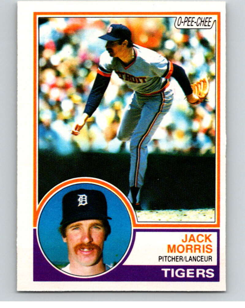 1983 O-Pee-Chee Baseball #65 Jack Morris  Detroit Tigers  V66452 Image 1