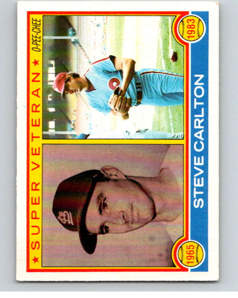 1983 O-Pee-Chee Baseball #71 Steve Carlton SV  V66455 Image 1