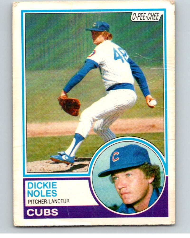 1983 O-Pee-Chee Baseball #99 Dickie Noles  Chicago Cubs  V66459 Image 1