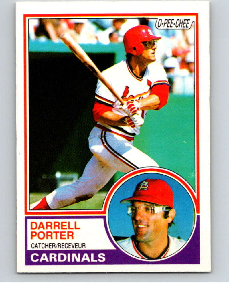 1983 O-Pee-Chee Baseball #103 Darrell Porter  St. Louis Cardinals  V66460 Image 1