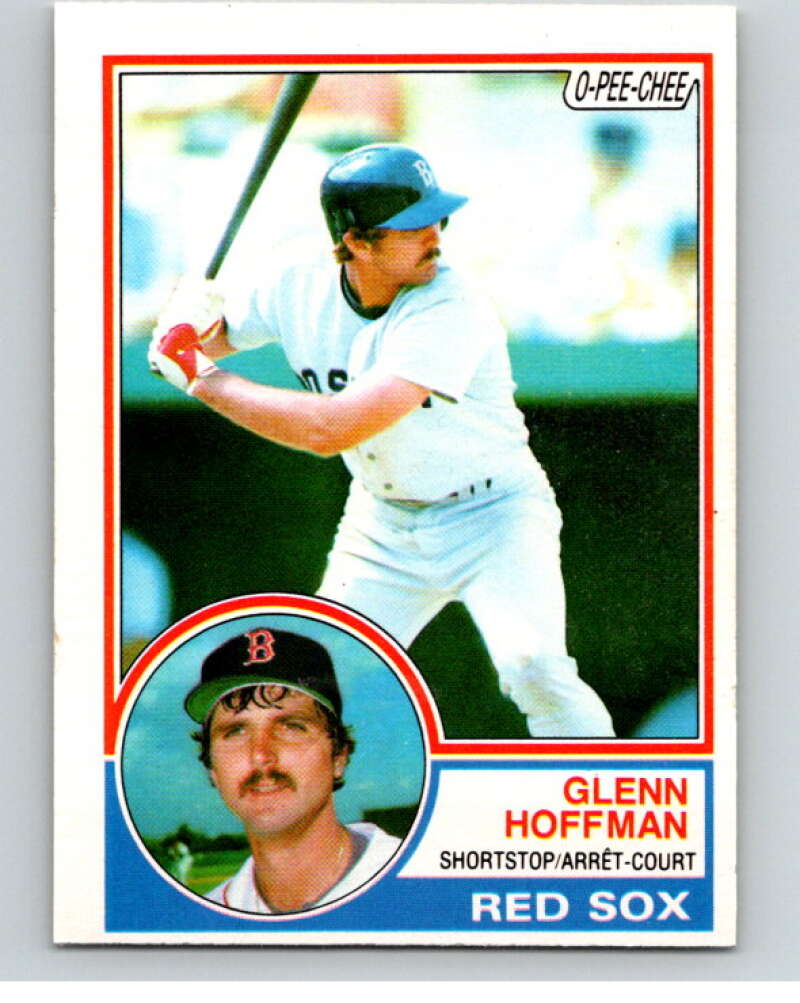 1983 O-Pee-Chee Baseball #108 Glenn Hoffman  Boston Red Sox  V66464 Image 1