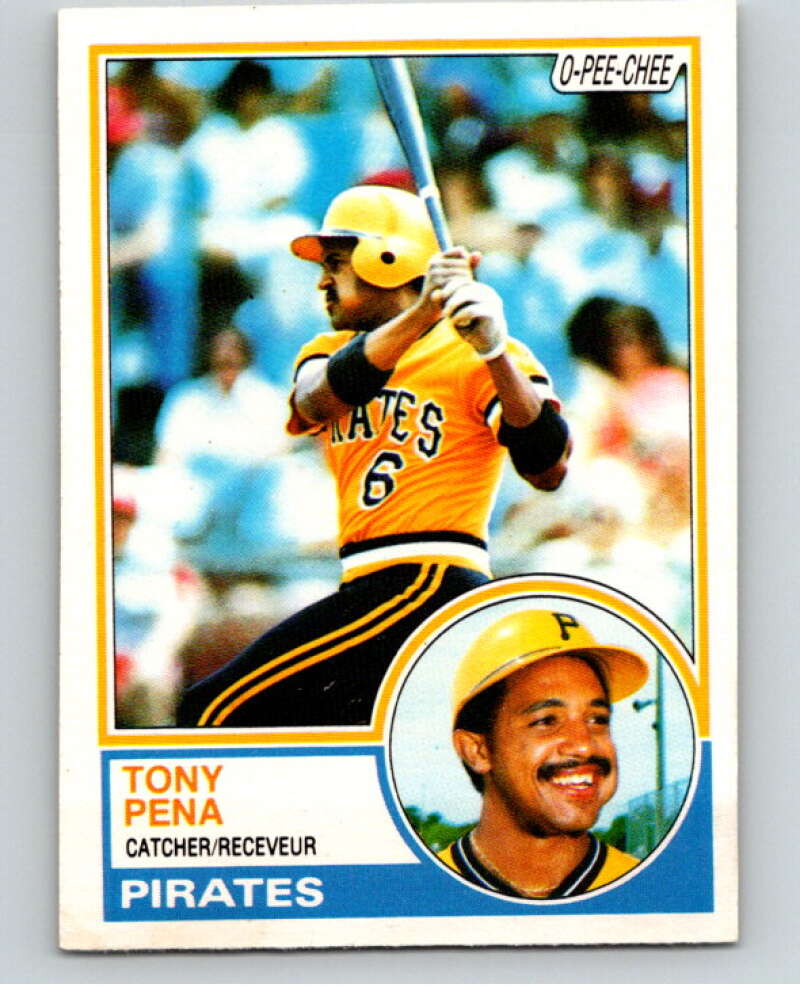 1983 O-Pee-Chee Baseball #133 Tony Pena  Pittsburgh Pirates  V66469 Image 1