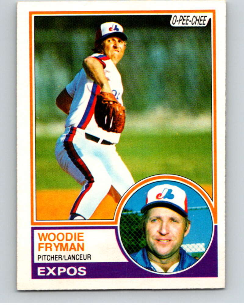 1983 O-Pee-Chee Baseball #137 Woodie Fryman  Montreal Expos  V66471 Image 1