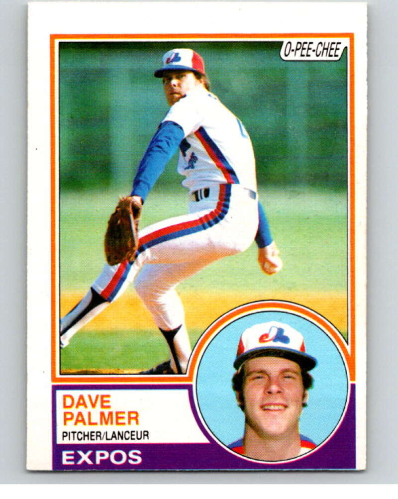 1983 O-Pee-Chee Baseball #164 David Palmer  Montreal Expos  V66476 Image 1