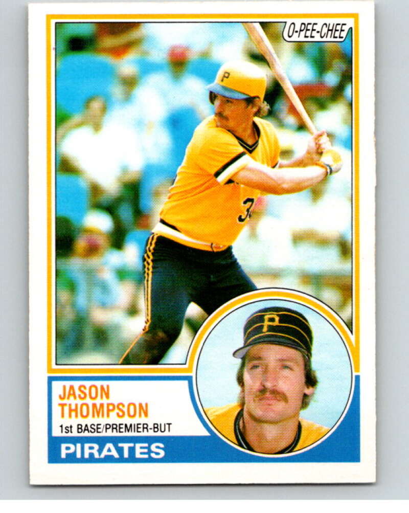 1983 O-Pee-Chee Baseball #209 Jason Thompson  Pittsburgh Pirates  V66483 Image 1