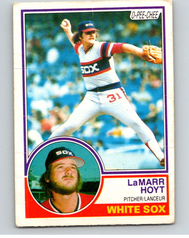 1983 O-Pee-Chee Baseball #226 LaMarr Hoyt  Chicago White Sox  V66488 Image 1