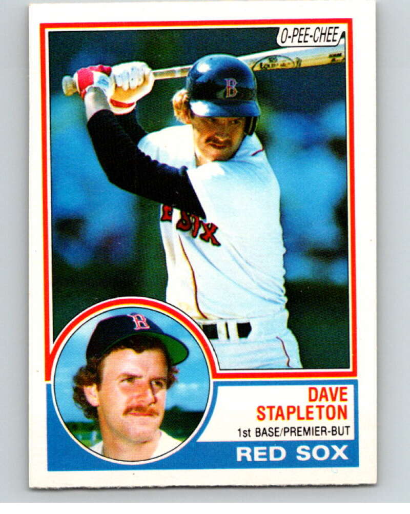 1983 O-Pee-Chee Baseball #239 Dave Stapleton  Boston Red Sox  V66491 Image 1