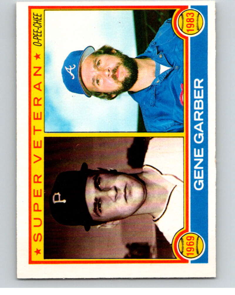 1983 O-Pee-Chee Baseball #256 Gene Garber SV   V66495 Image 1