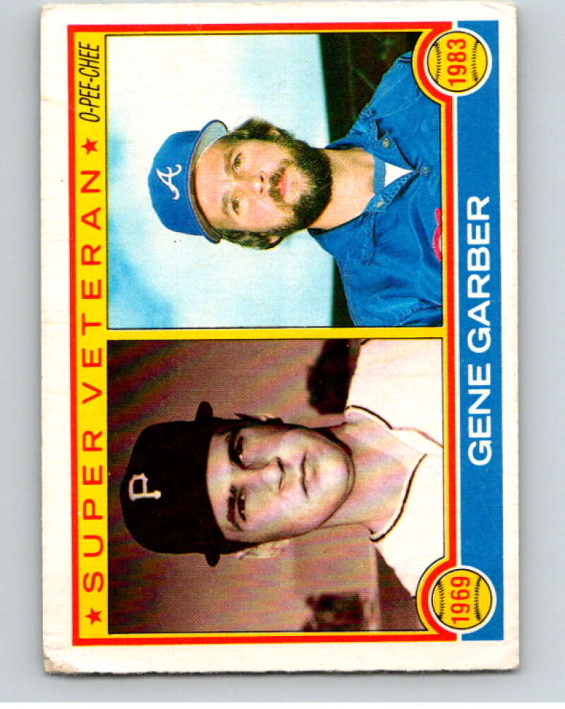 1983 O-Pee-Chee Baseball #256 Gene Garber SV   V66496 Image 1