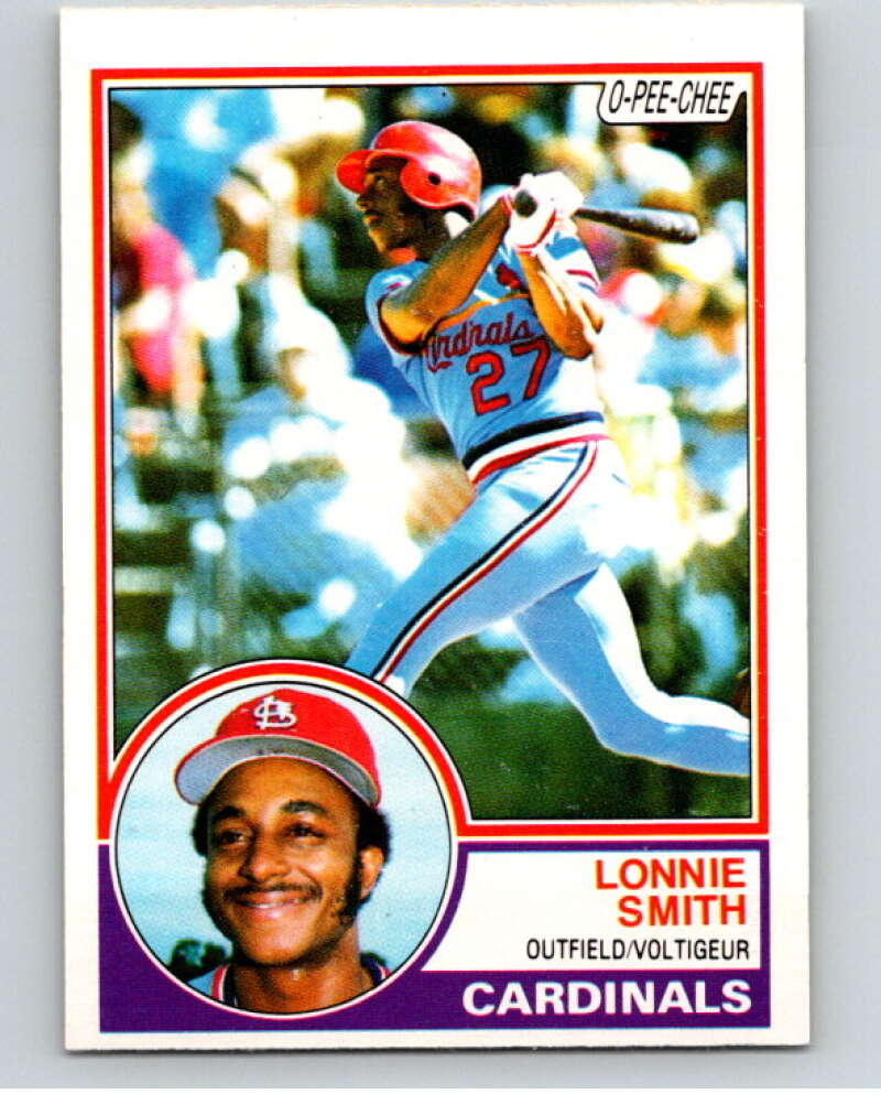 1983 O-Pee-Chee Baseball #273 Lonnie Smith  St. Louis Cardinals  V66501 Image 1