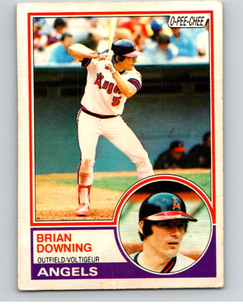 1983 O-Pee-Chee Baseball #298 Brian Downing  California Angels  V66509 Image 1