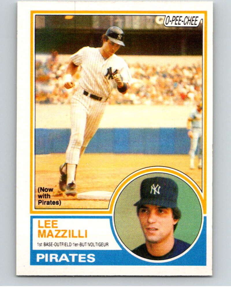 1983 O-Pee-Chee Baseball #306 Lee Mazzilli   V66510 Image 1