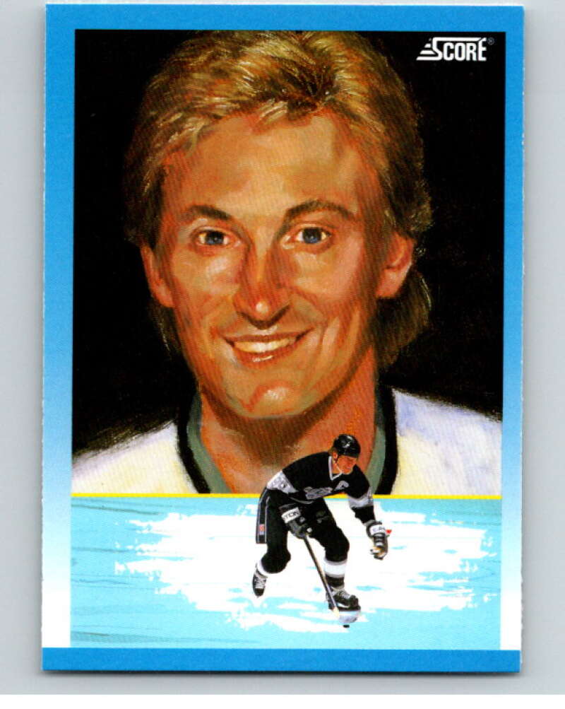 1991-92 Score Canadian English #376 Wayne Gretzky  V66535 Image 1