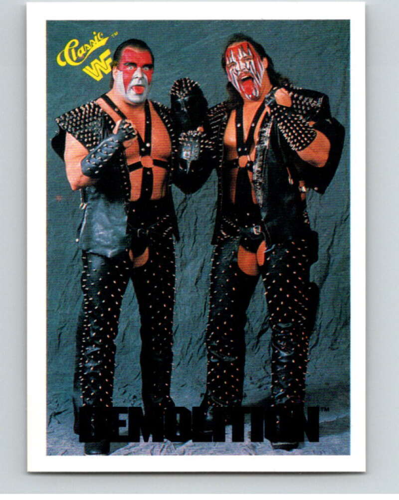 1990 Classic WWF Wrestling #6 Demolition    V66559 Image 1