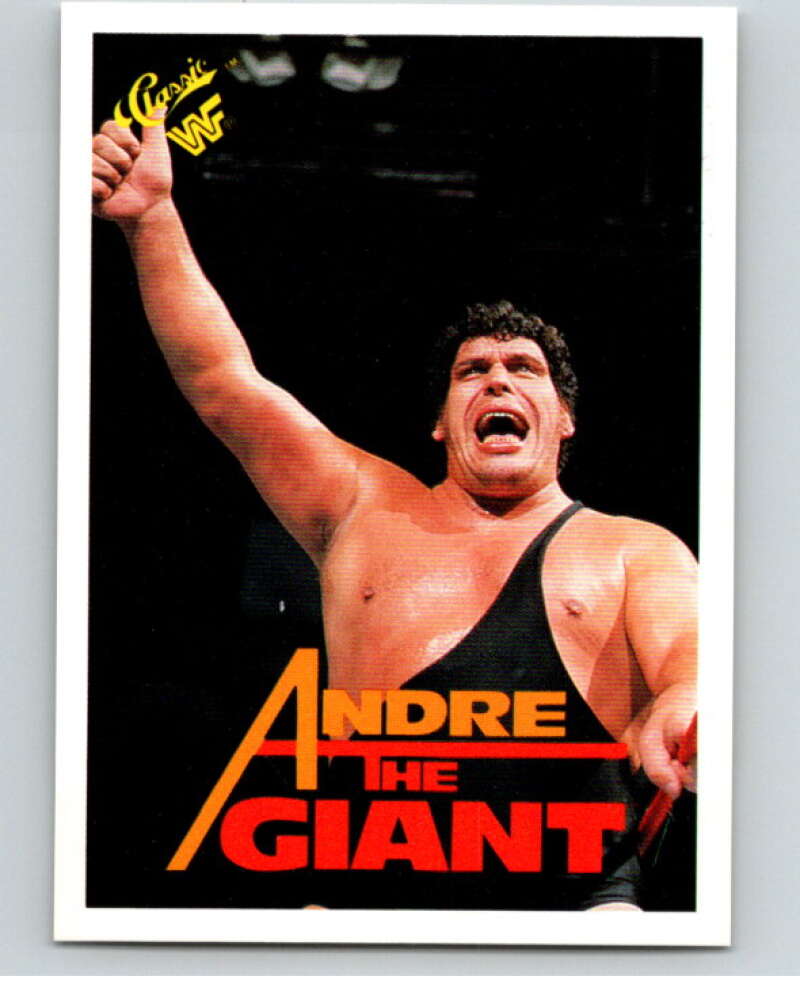 1990 Classic WWF Wrestling #10 Andre the Giant    V66560 Image 1
