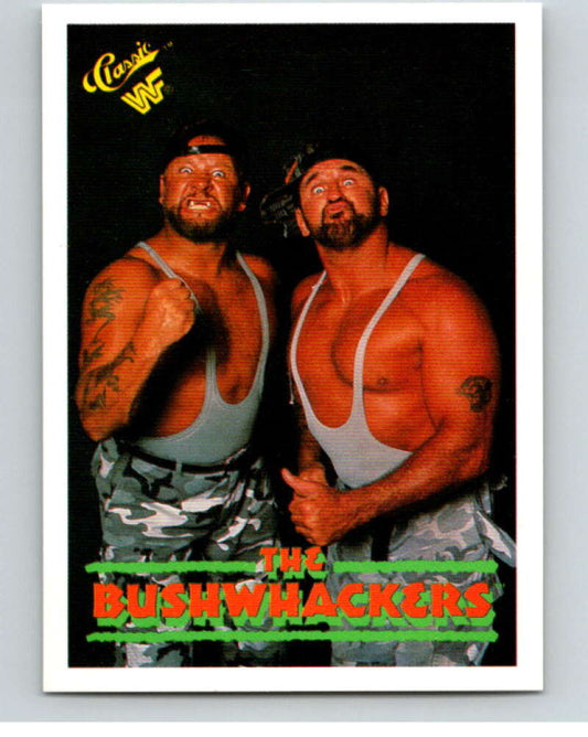 1990 Classic WWF Wrestling #15 Bushwhackers    V66562 Image 1