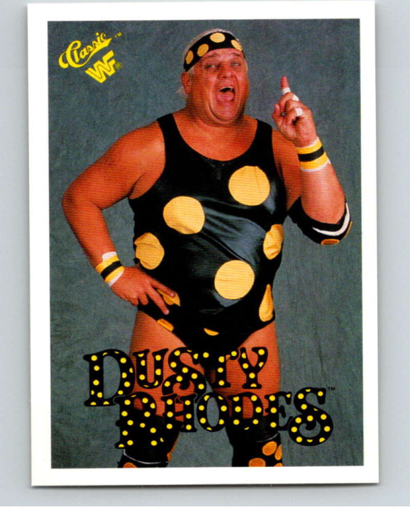 1990 Classic WWF Wrestling #16 Dusty Rhodes    V66563 Image 1