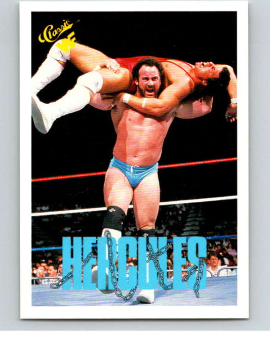 1990 Classic WWF Wrestling #17 Hercules    V66564 Image 1