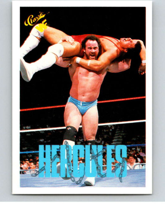 1990 Classic WWF Wrestling #17 Hercules    V66565 Image 1