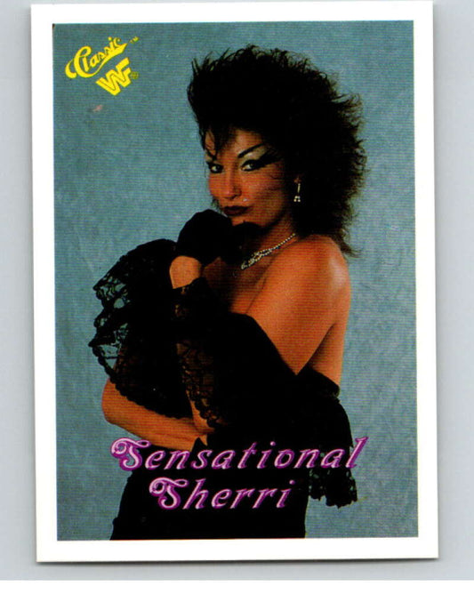 1990 Classic WWF Wrestling #18 Sensational Queen Sherri    V66566 Image 1