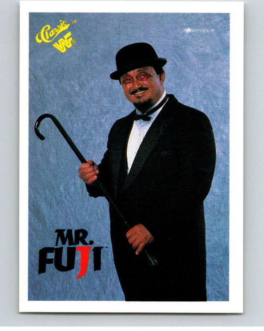 1990 Classic WWF Wrestling #22 Mr. Fuji    V66570 Image 1