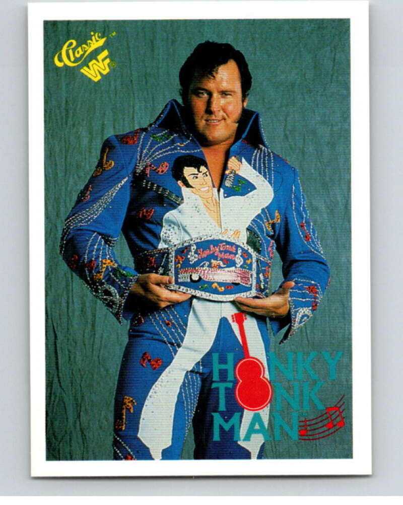 1990 Classic WWF Wrestling #27 Honky Tonk Man    V66575 Image 1
