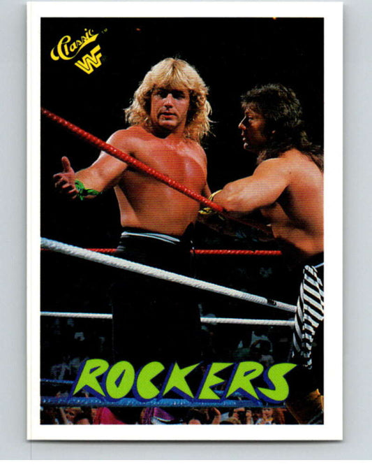 1990 Classic WWF Wrestling #28 The Rockers    V66576 Image 1