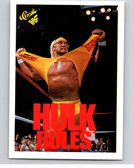 1990 Classic WWF Wrestling #129 Hulk Hogan    V66579 Image 1