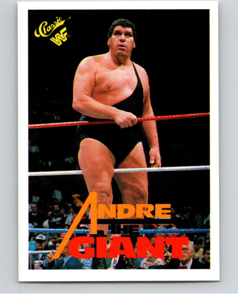 1990 Classic WWF Wrestling #130 Andre the Giant    V66580 Image 1