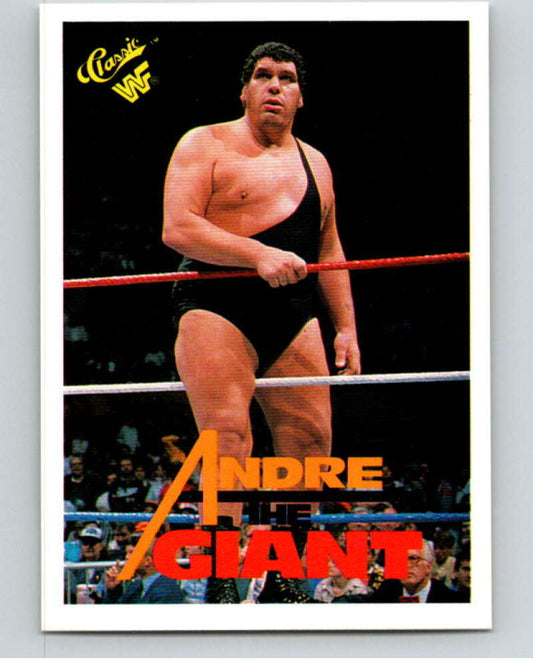 1990 Classic WWF Wrestling #130 Andre the Giant    V66580 Image 1