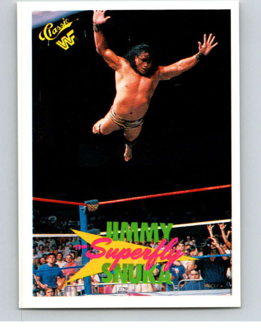1990 Classic WWF Wrestling #131 Jimmy Superfly Snuka    V66581 Image 1