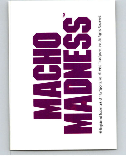 1990 Classic WWF Wrestling #137 Macho Madness    V66586 Image 1